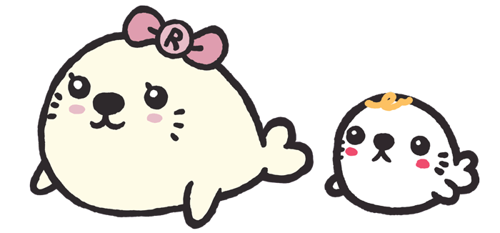 ぼーちゃんとれいちゃん