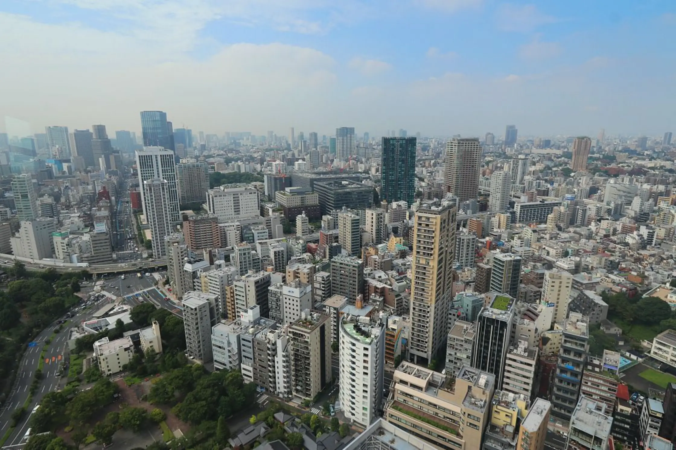 The view from the main deck