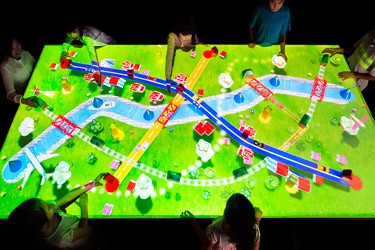 つながる！積み木のまち