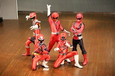 レッドヒーローショー